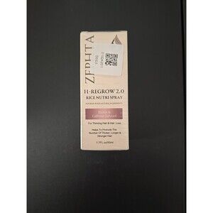 Zephta H-Regrow 2.0 Rice Nutri Spray 1.7 oz. Biotin And Caffeine Infused Sealed